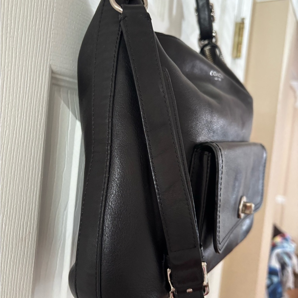 Coach B1393-22381 Legacy Courtenay Hobo Black Glove Tanned Leather Shoulder EUC - Picture 5 of 15